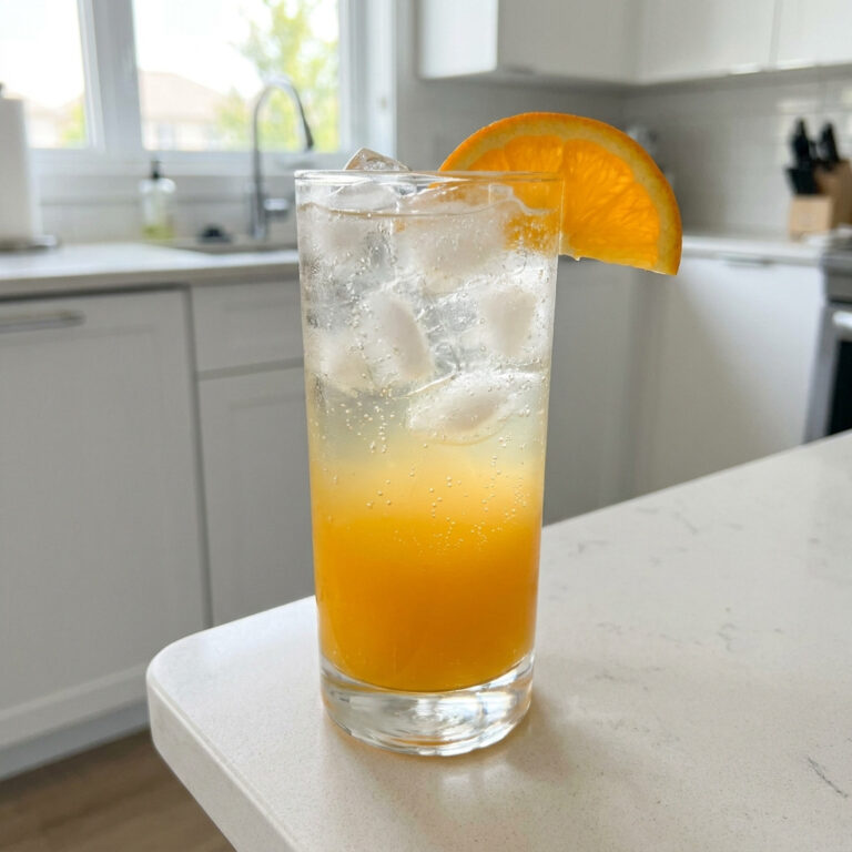 Maple Orange Spritz Mocktail Recipe