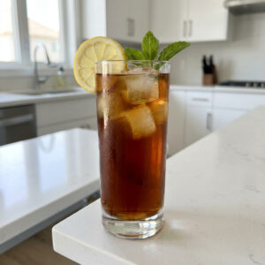 Maple Vanilla Iced Tea Mocktail Recipe