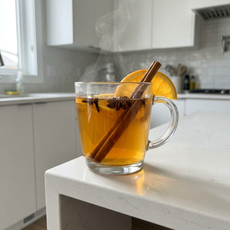 Mulled Cider with Rum Cocktail Recipe