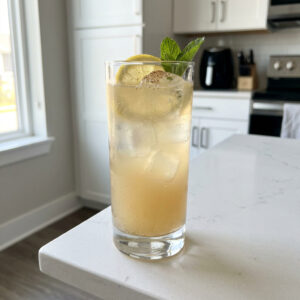 Nutmeg Ginger Tonic Mocktail Recipe
