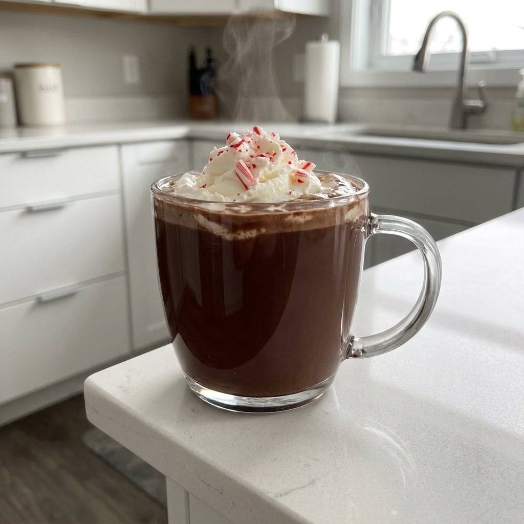Peppermint Tequila Cocoa Cocktail Recipe
