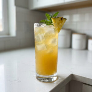 Pineapple Ginger Spark Mocktail Recipe