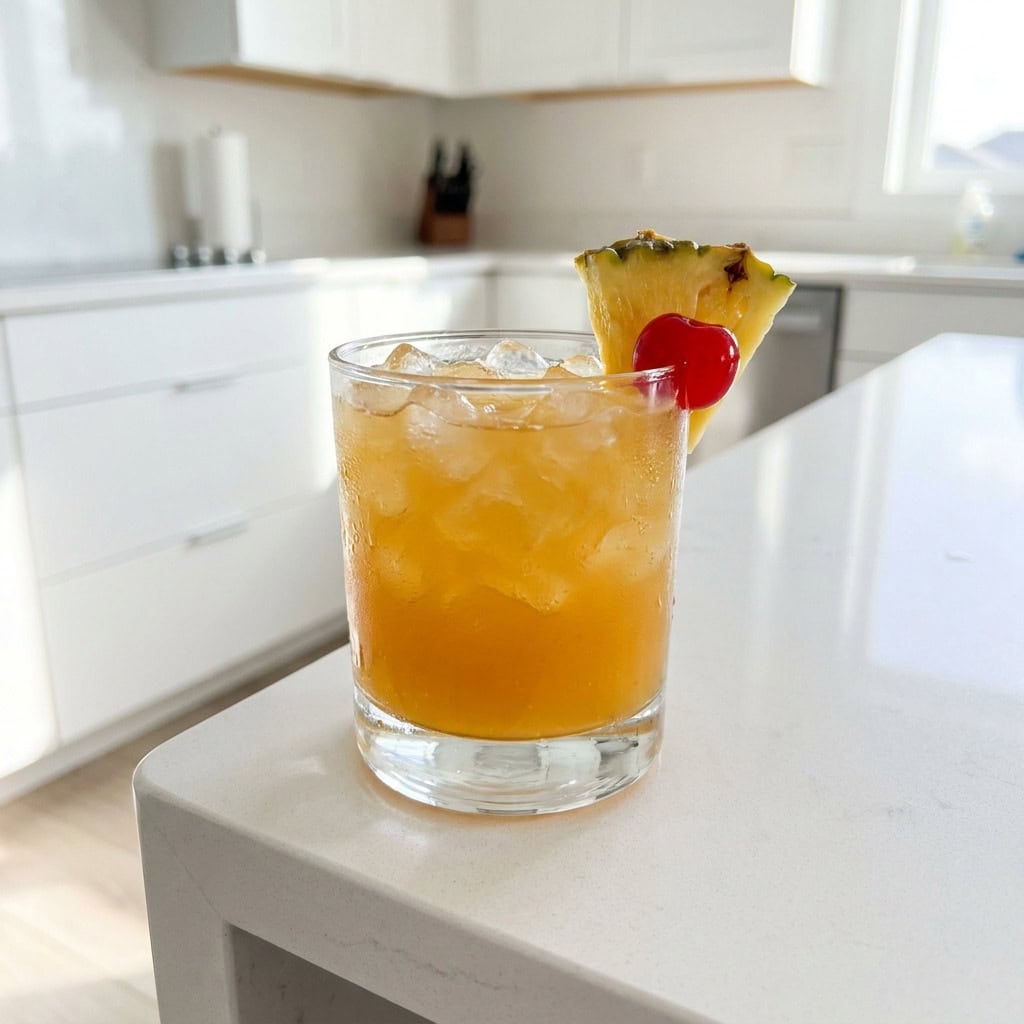 Pineapple Mai Tai Cocktail Recipe
