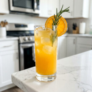 Rosemary Orange Zinger Mocktail Recipe