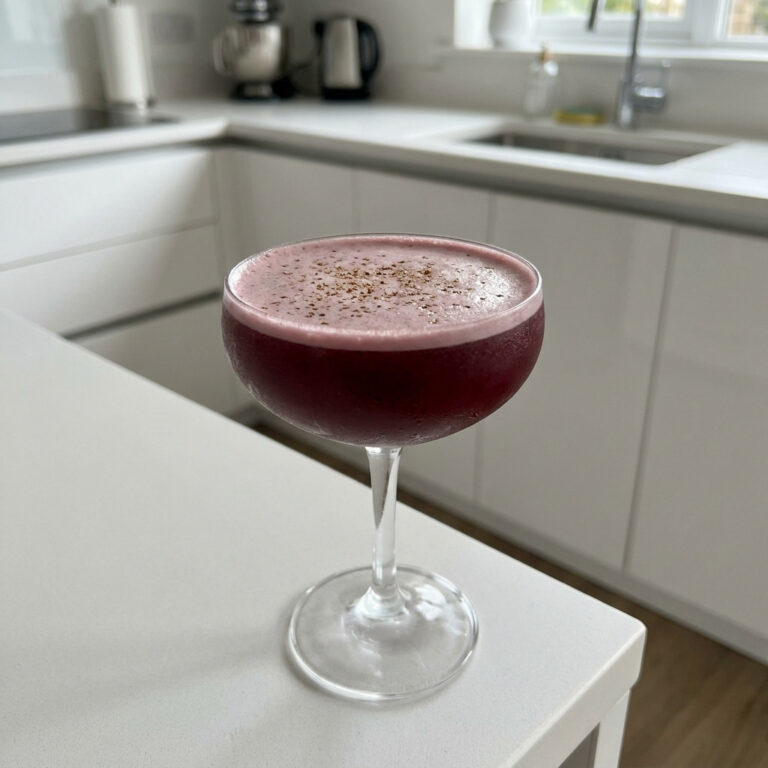 Sloe Gin Flip Cocktail Recipe