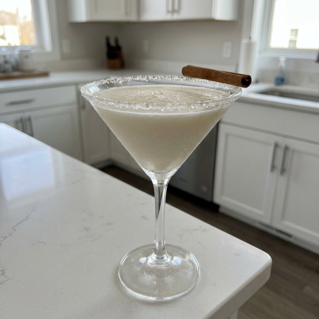 Snowball Martini Cocktail Recipe