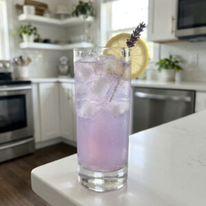 Sparkling Lavender Lemonade Mocktail Recipe