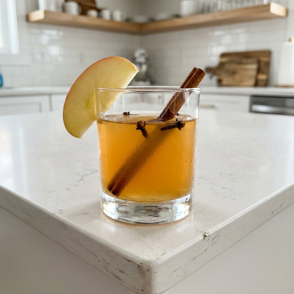 Spiced Apple Cider Vodka Cocktail Recipe