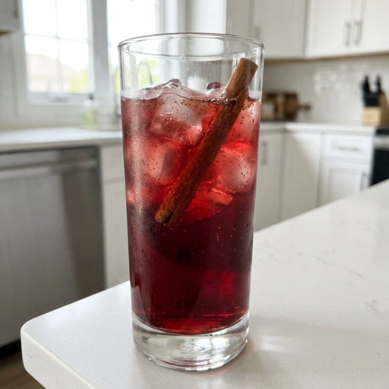 Tart Cherry Cinnamon Mocktail Recipe