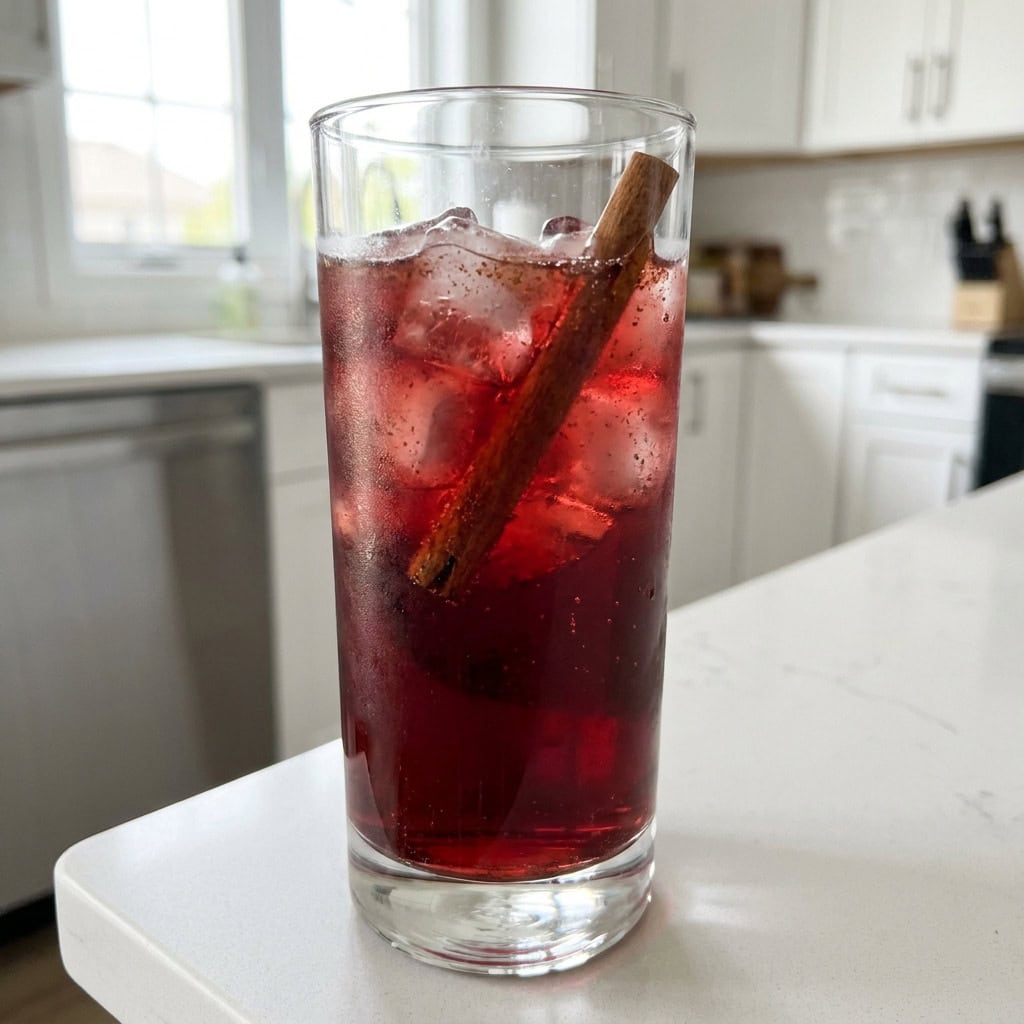 Tart Cherry Cinnamon Mocktail Recipe