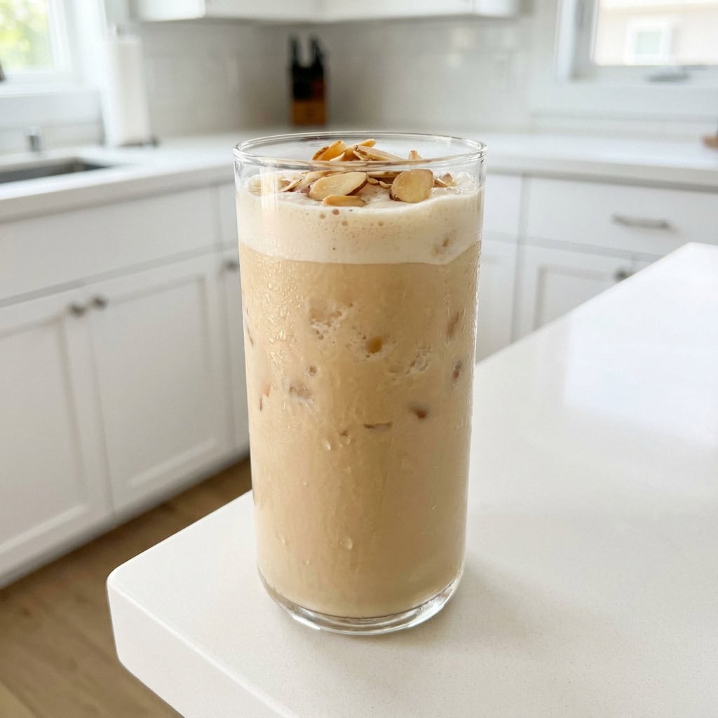 Toasted Almond Latte Mocktail Recipe