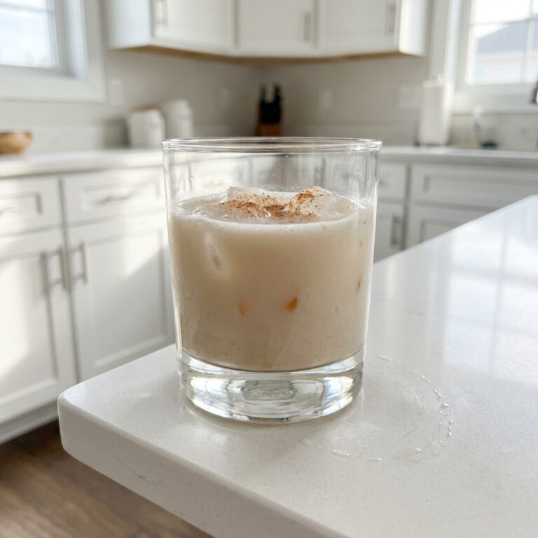 Vanilla Almond Milk Punch Mocktail Recipe