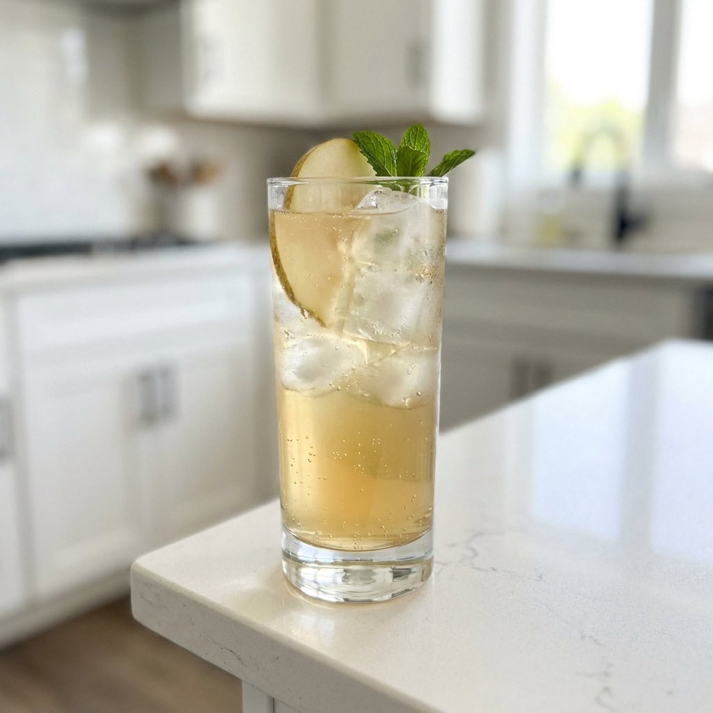 Vanilla Pear Bliss Mocktail Recipe