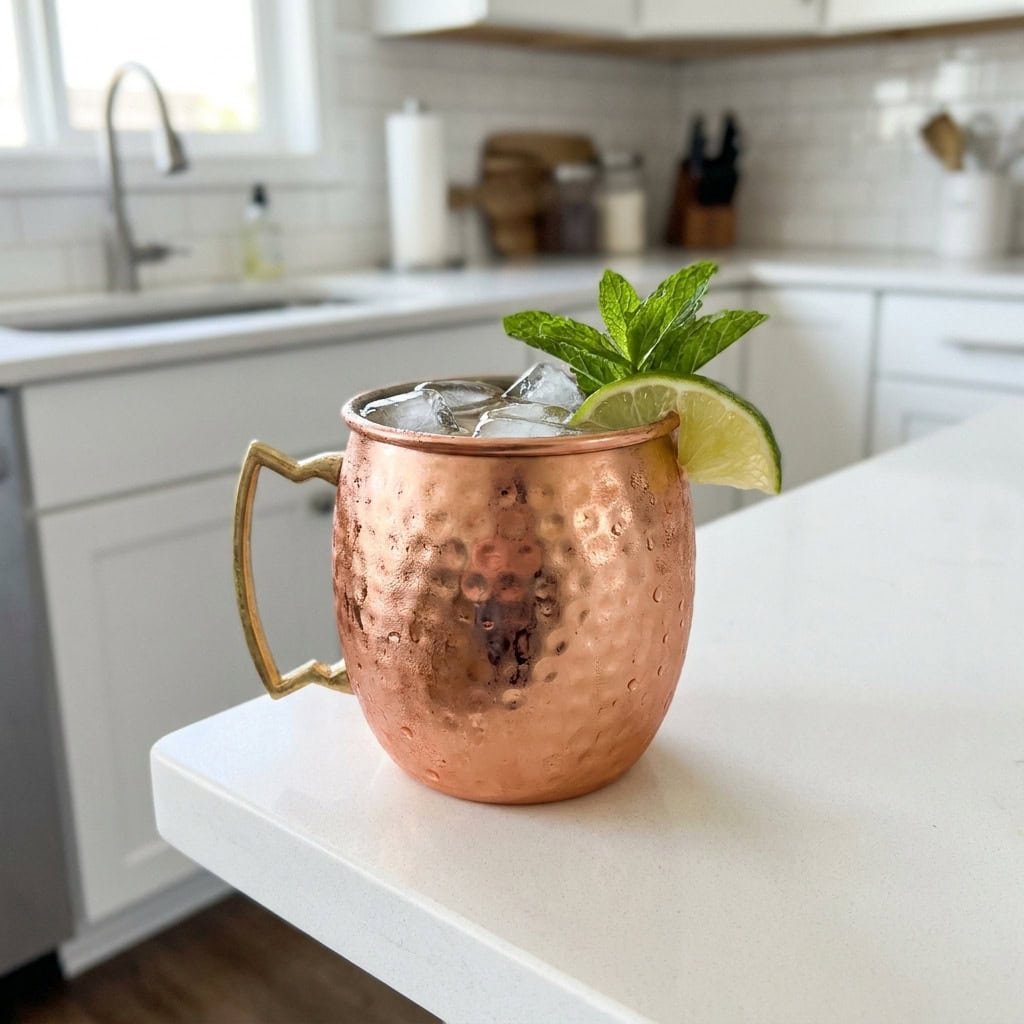 Vanilla Rum Mule Cocktail Recipe
