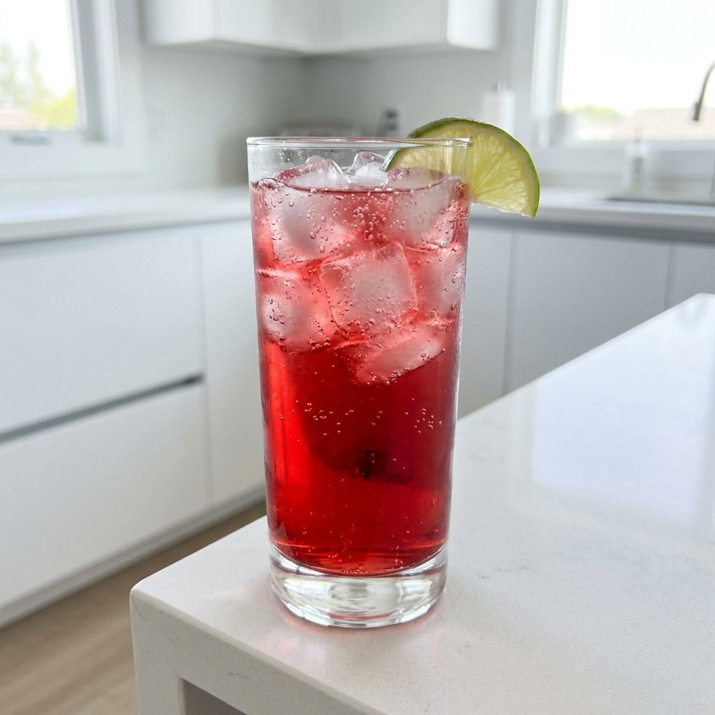 Vodka Cranberry Fizz Cocktail Recipe