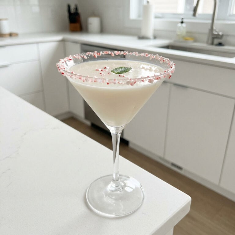 Vodka Peppermint Martini Cocktail Recipe