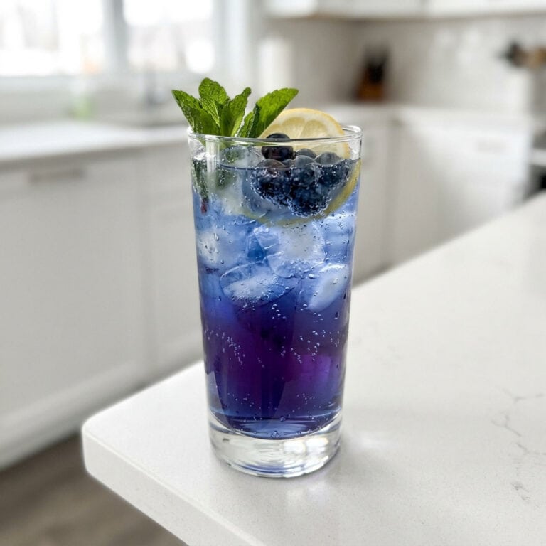 Winter Sapphire Punch Cocktail Recipe