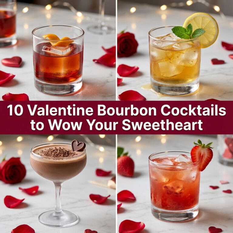 10 Valentine Bourbon Cocktails to Wow Your Sweetheart