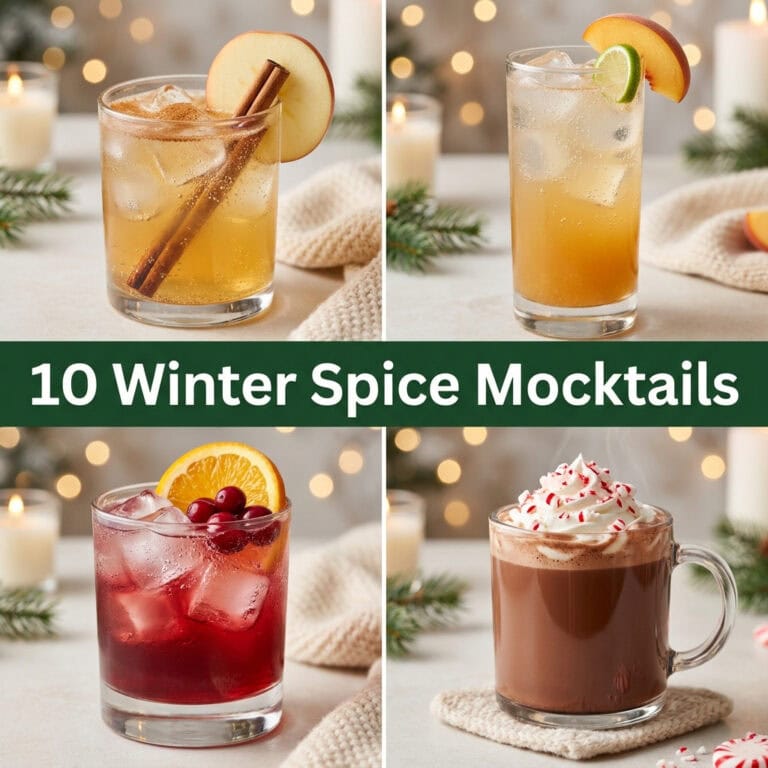 10 Winter Spice Mocktails