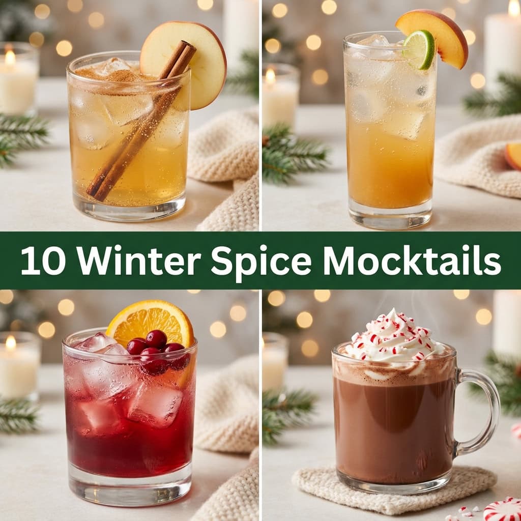 10 Winter Spice Mocktails