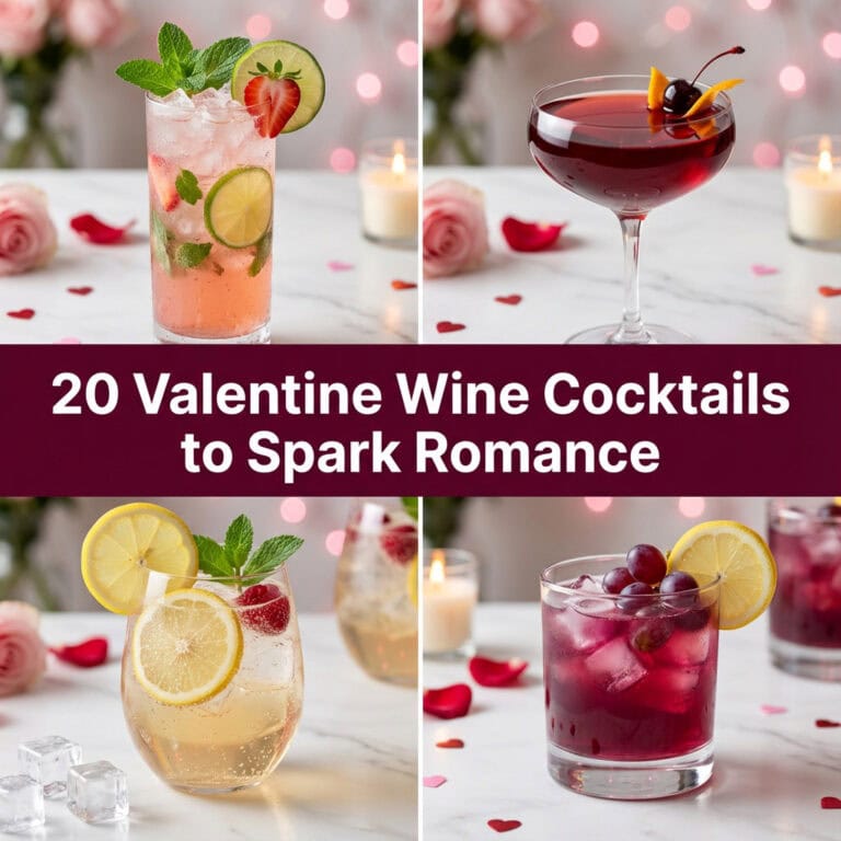 20 Valentine Wine Cocktails to Spark Romance