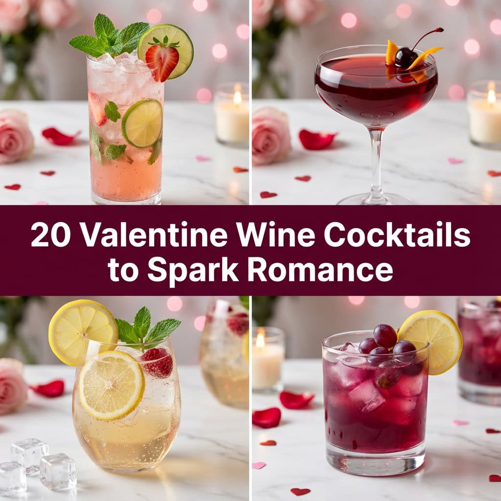 20 Valentine Wine Cocktails to Spark Romance