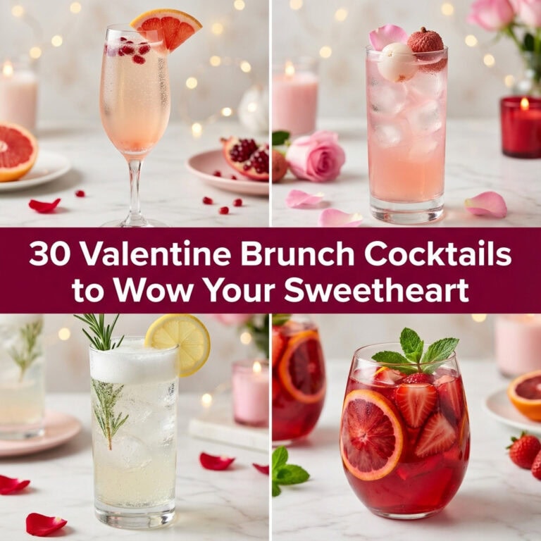30 Valentine Brunch Cocktails to Wow Your Sweetheart