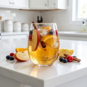 Amorous Apple Sangria Cocktail Recipe
