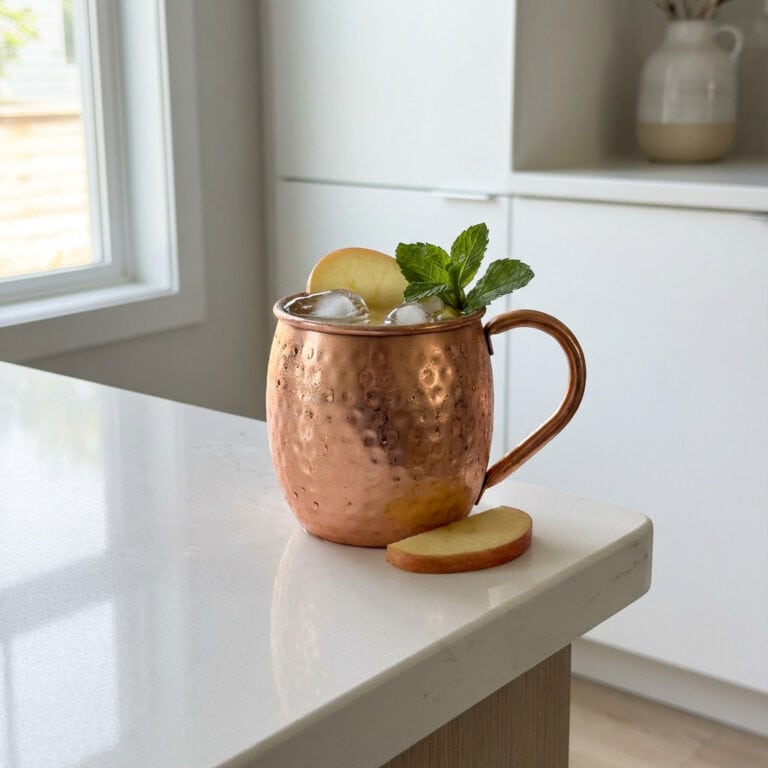 Apple Ginger Mule Cocktail Recipe