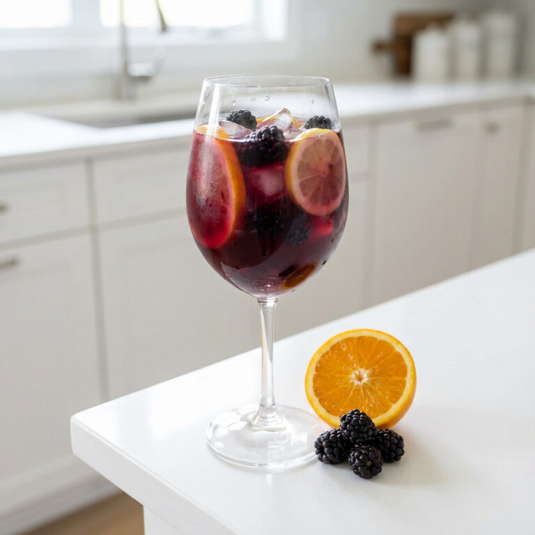 Blackberry Sangria Cocktail Recipe