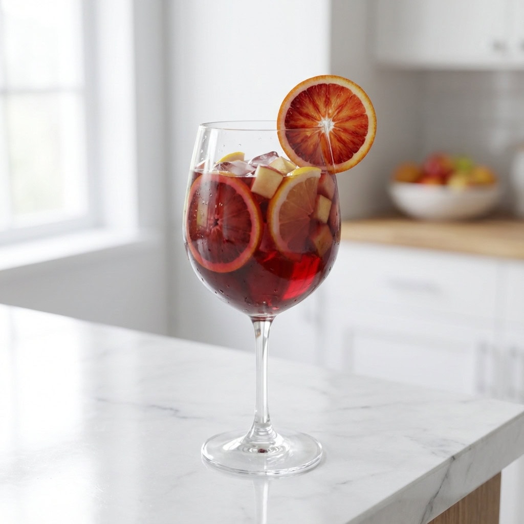 Blood Orange Sangria Cocktail Recipe