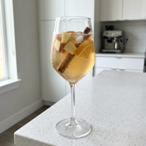 Cardamom Apple Sangria Mocktail Recipe