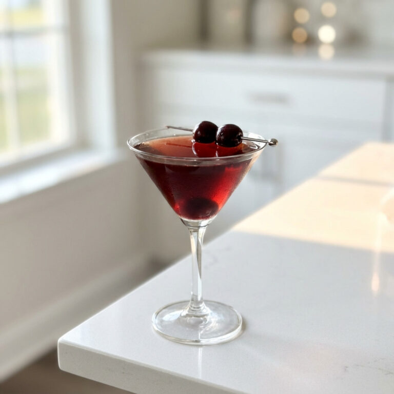 Charming Cherry Martini Cocktail Recipe