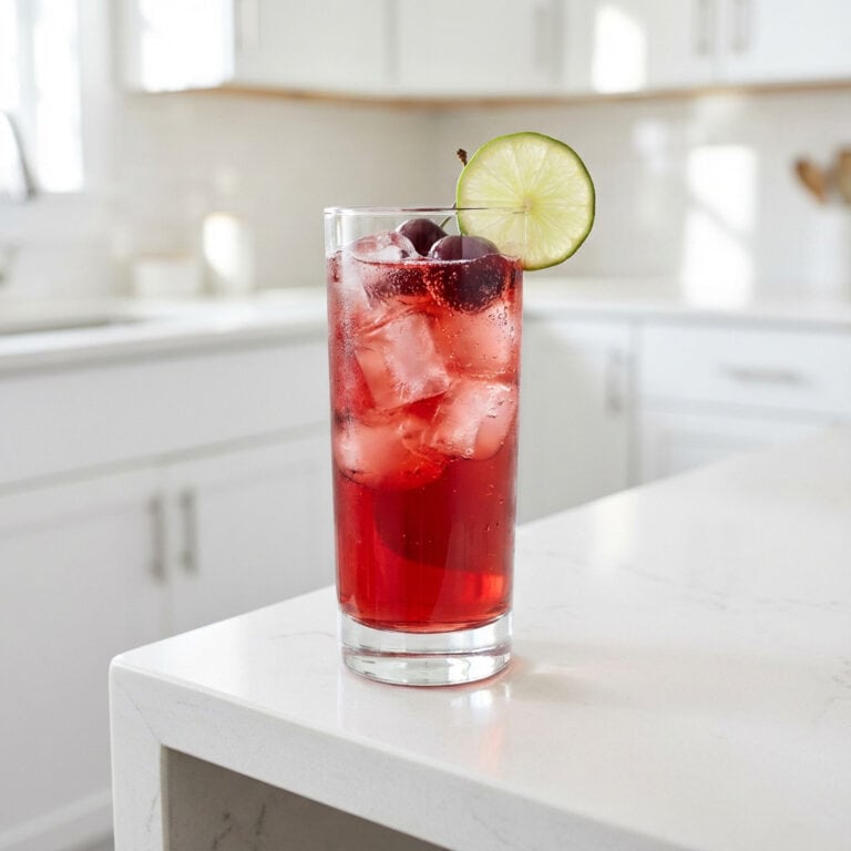 Cherry Tequila Spritz Cocktail Recipe