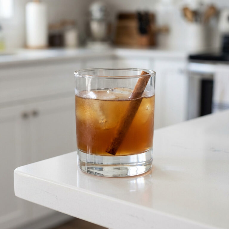 Cinnamon Bourbon Sour Cocktail Recipe