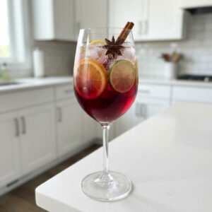 Citrus Spice Sangria Mocktail Recipe