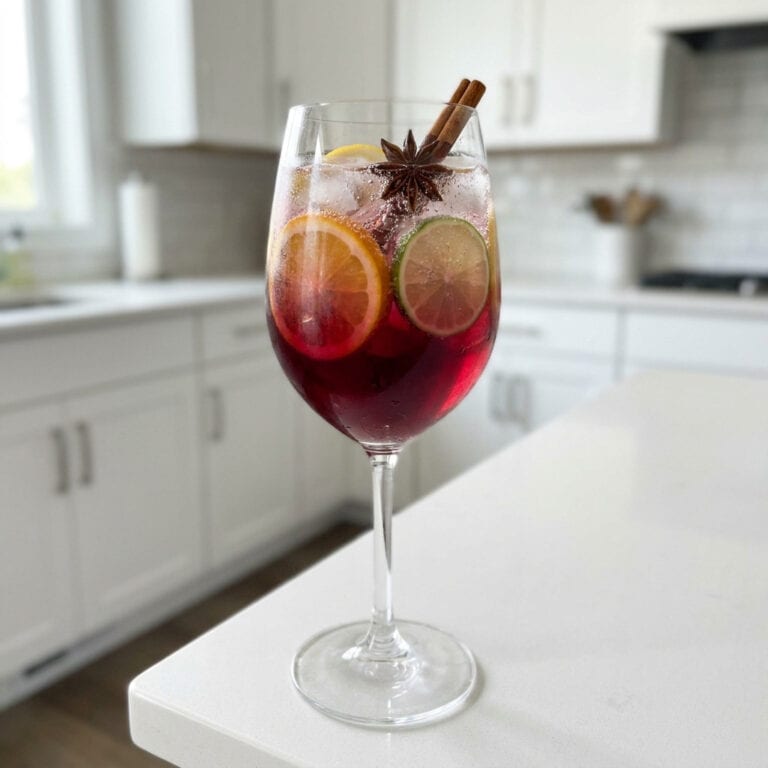 Citrus Spice Sangria Mocktail Recipe