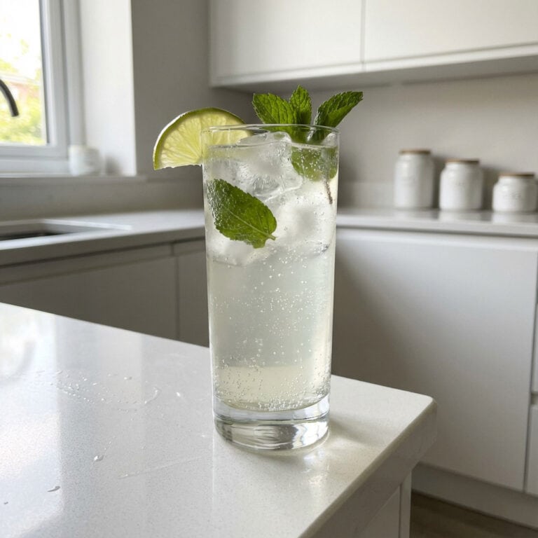 Elderflower Gin Tonic Cocktail Recipe