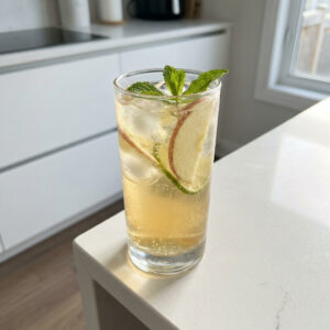 Ginger Apple Punch Mocktail Recipe