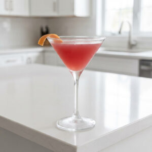 Grapefruit Garnet Martini Cocktail Recipe