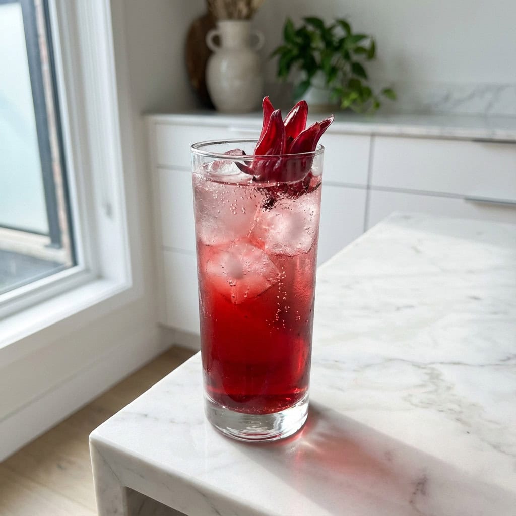 Heartfelt Hibiscus Spritz Cocktail Recipe