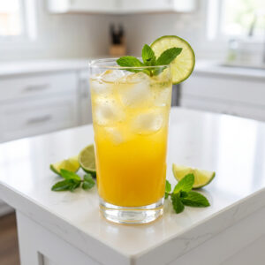 Mango Mint Mashup Mocktail Recipe