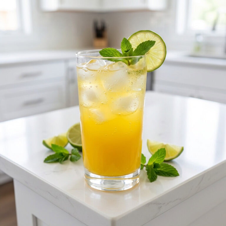 Mango Mint Mashup Mocktail Recipe