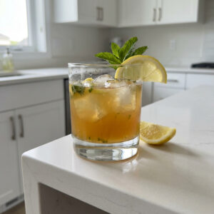 Maple Bourbon Smash Cocktail Recipe