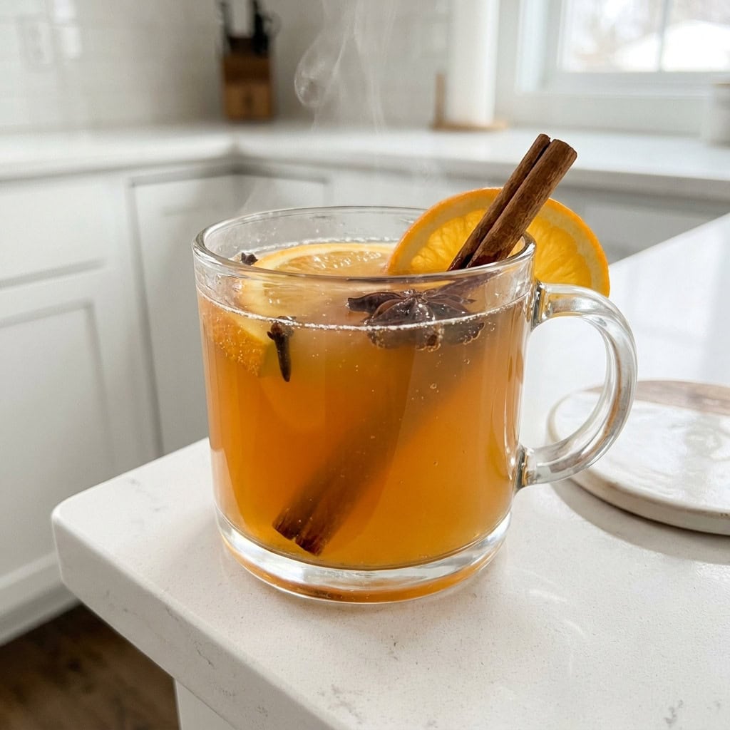 Mulled Cider Splash Mocktail Recipe