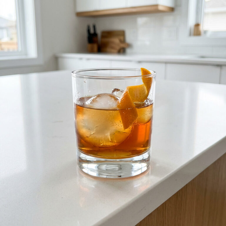 Old Fashioned with a Twist Cocktail Recipe