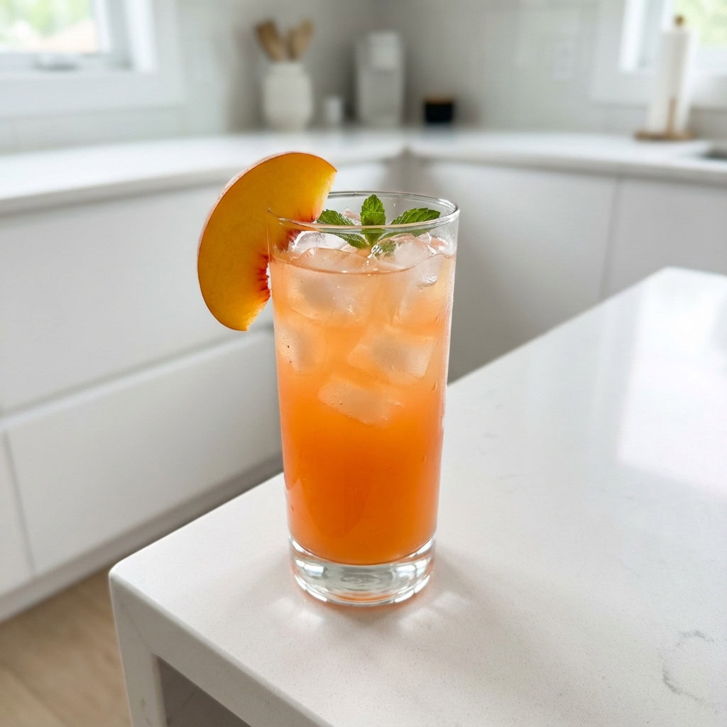 Passionate Peach Punch Cocktail Recipe