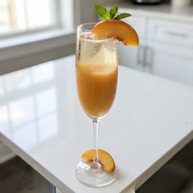 Peach Bellini Love Cocktail Recipe