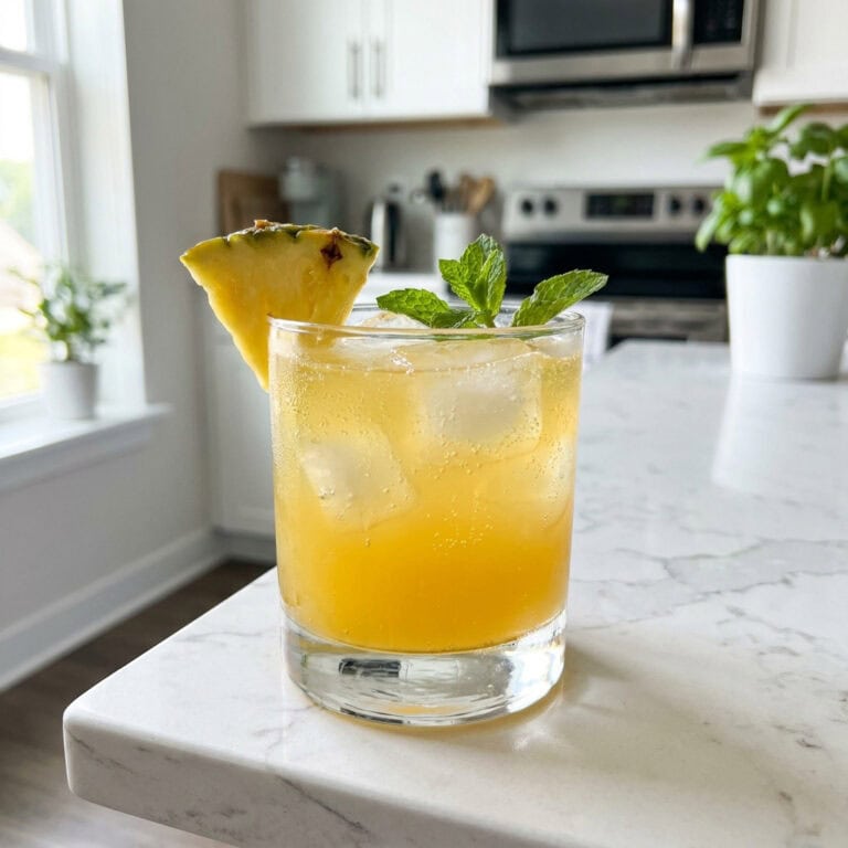 Pineapple Fresca Tail Mocktail Recipe
