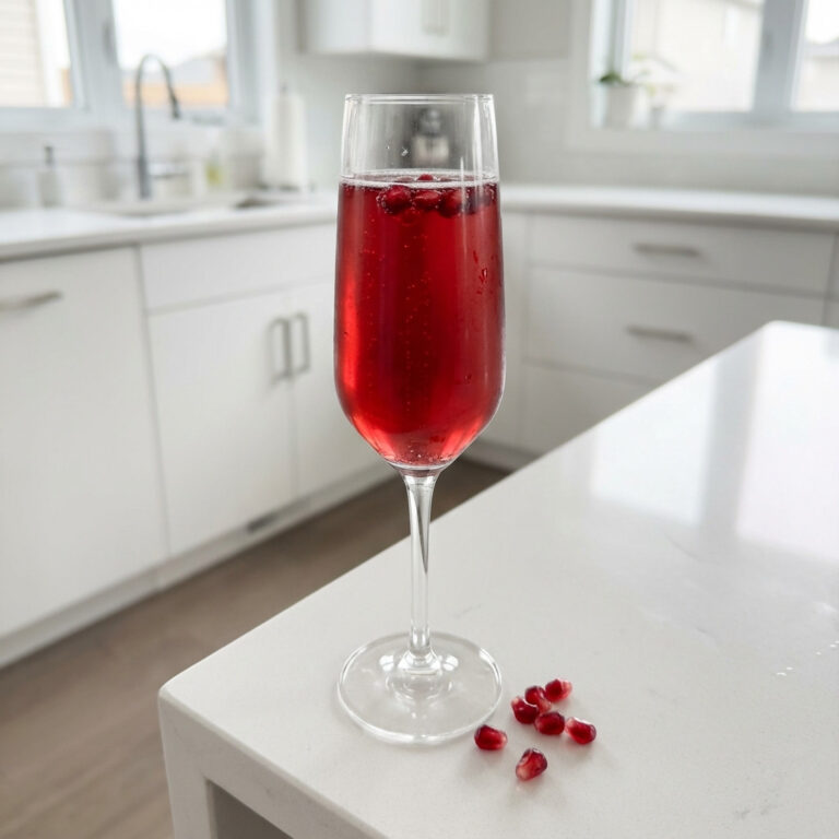 Pomegranate Sparkler Cocktail Recipe
